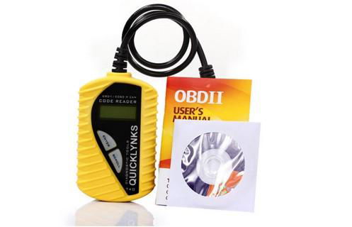 code reader car diagnostic tool T40 in yellow -Mini-carriage Multilingual 