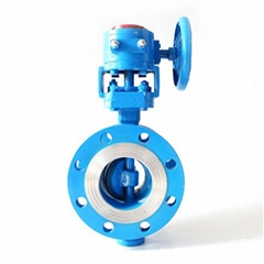 WCB Three Triple Eccentric Butterfly Valve