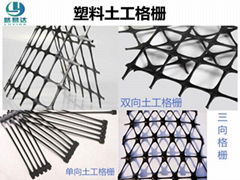  高品质塑料土工格栅 路基加筋 单向双向格栅 国标 厂家发货