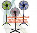 AC power source 16/18 inch plastic standing fan cross base/round base/ventilador 1