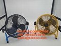 12 inch 14inch 16inch Rechargeable outdoor fan 2