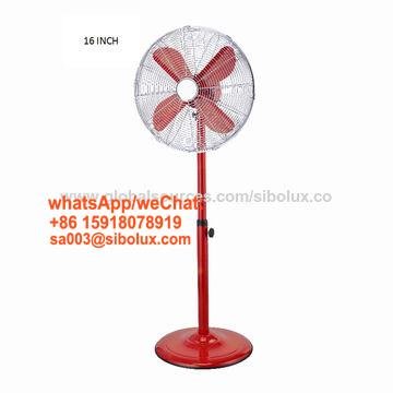 16 inch 18 inch metal vintage stand electric fan with remote control 3