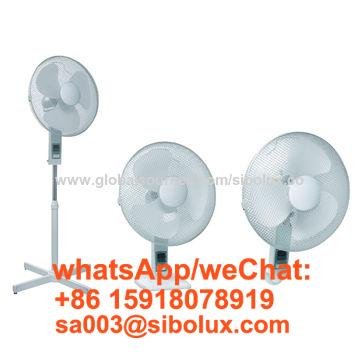16 inch 3 in 1 plastic stand fan with timer setting/standing fan home appliances