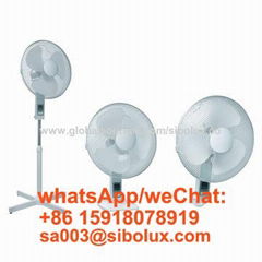 16 inch 3 in 1 plastic stand fan with timer setting/standing fan home appliances