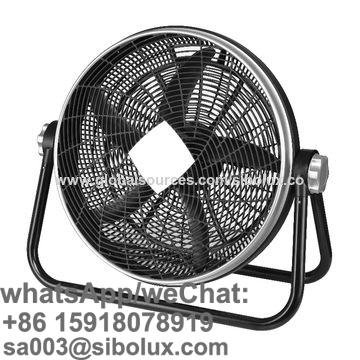 20 inch plastic box fan/20" floor fan for office and home appliances with handle 2