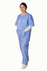 NURSE SUIT  40 gr SMS blue