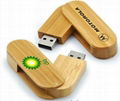 Natural Bamboo Flash Drive