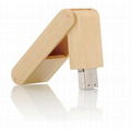 Natural Bamboo Flash Drive