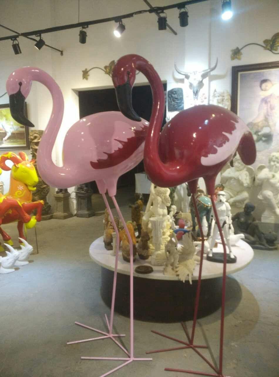 定製戶外玻璃鋼卡通動物彩繪仿真雕塑公園綠地景觀擺件 2
