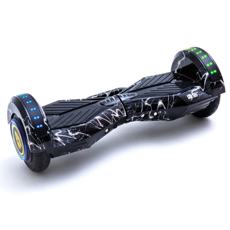 ELECTRIC SCOOTER 8″ TWO-WHEELED ELECTRIC SELF BALANCE SCOOTER SKATEBOARD HOVERBO