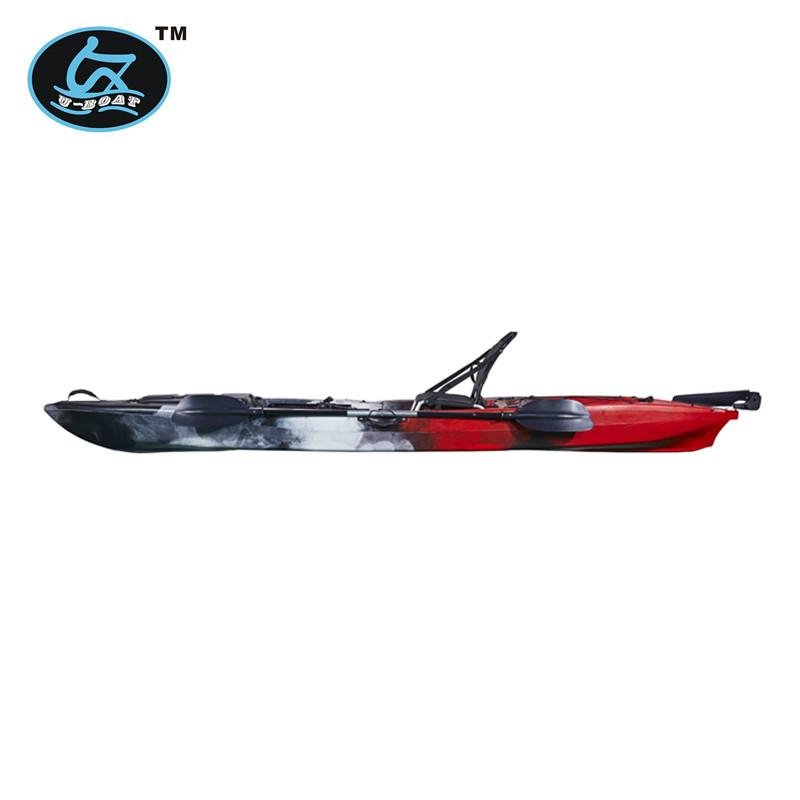 Professional LLDPE Plastic Single Sit On Top Fishing Kayak  3