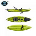 New and Good Upgraded Ocean Pedal Drive Fishing Kayak with Flexible Fins 