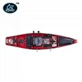 Electric Powered Kayak For Fishing With Trolling Motor and Livewell for sale 2