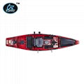 Electric Powered Kayak For Fishing With Trolling Motor and Livewell for sale