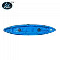 Yinhe outdoor rotational moulding 2+2 four person family boat for paddlers