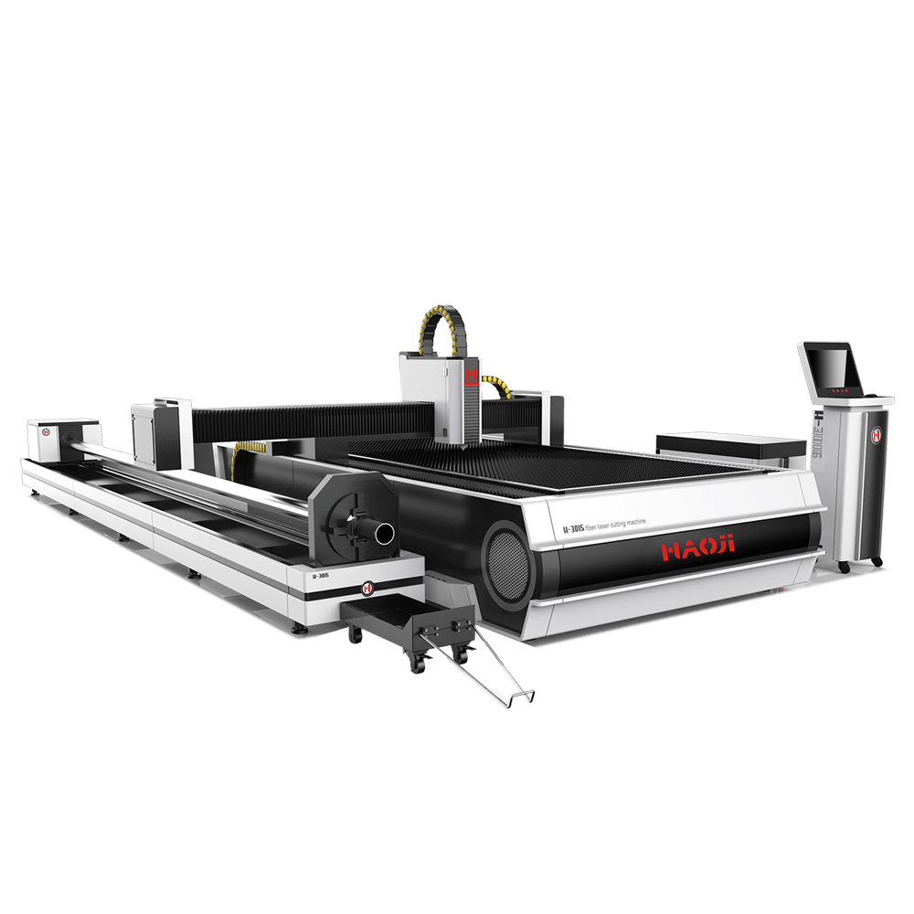 Hot sale Built-in chassis plate tube integrated laser cutting machine HJ-3015