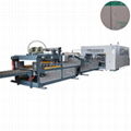 Corrugated cardboard box gluer stitcher machine auto stitcher folder machine 1