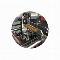 High productivity corrugated carton box folder stitcher machine