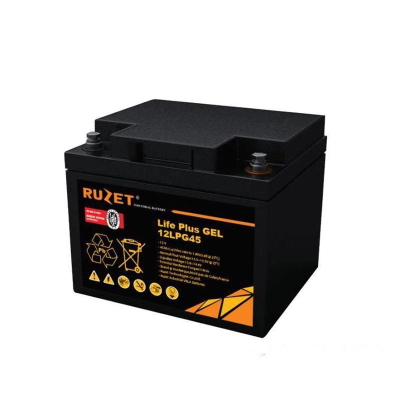 路盛RUZET蓄电池12LPG100整体式大电流 3