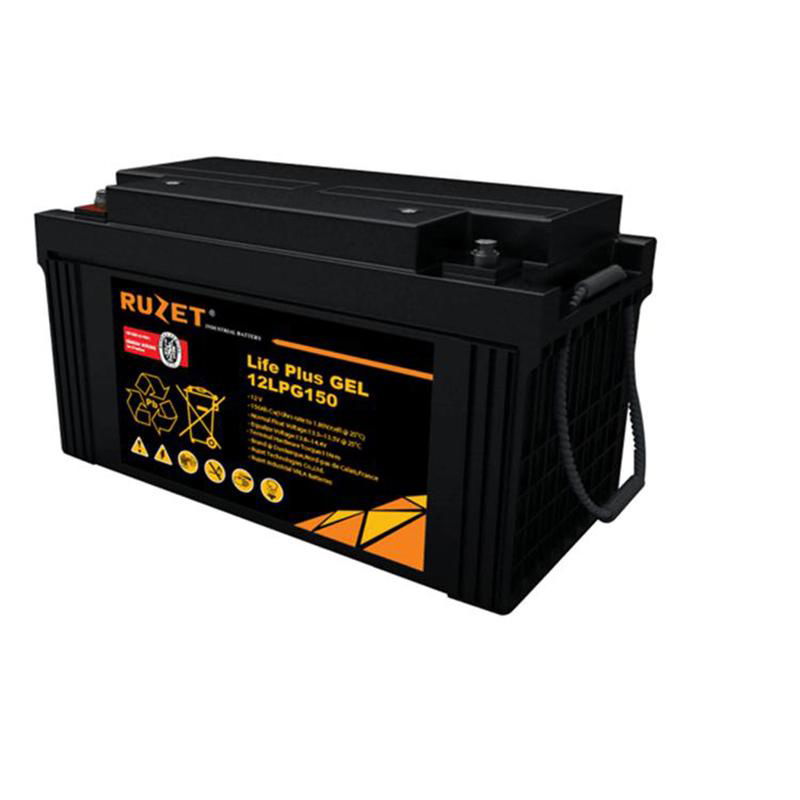 路盛RUZET蓄电池12LPG100整体式大电流 4