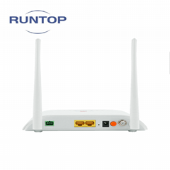 Wholesale english firmware 2 port catv wifi rf gepon onu for ftth fttb fttx