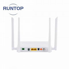 2021 brand new shenzhen fiber epon 2ge internet port catv onu usb with wifi