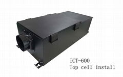 High efficiency deodorization top-cell plasma UV air purifier for building