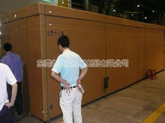 Packaging of super large production line