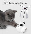 POILS BEBE 3IN1 LASER TUMBLER CAT TOY