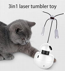 POILS BEBE 3IN1 LASER TUMBLER CAT TOY