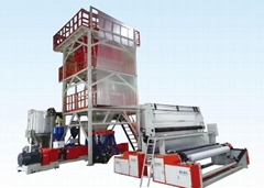 ABA Co-Extrusion Line Twin Head Blown Film Machine