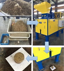 Iron chip-Metal shavings briquetting machine