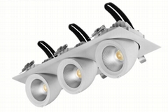 Three Heads Gimbal LED Down Light