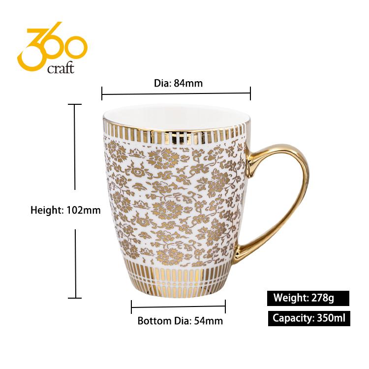 Custom Design Creative Pottery Ceramic Mug Tea Cup With Handle  5