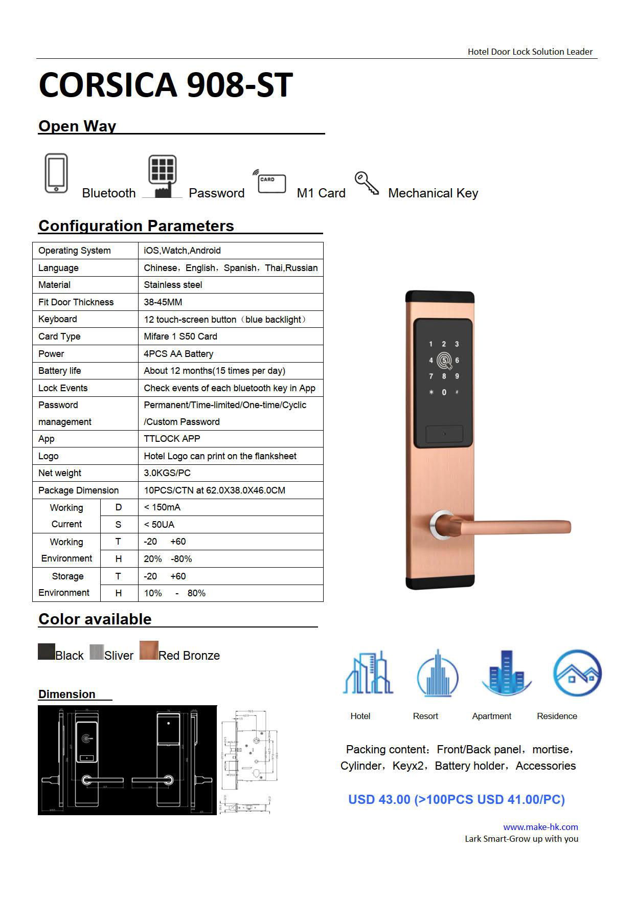 Bluetooth Password LOCK 4