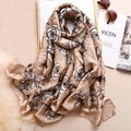 summer beach shawl wraps women silk