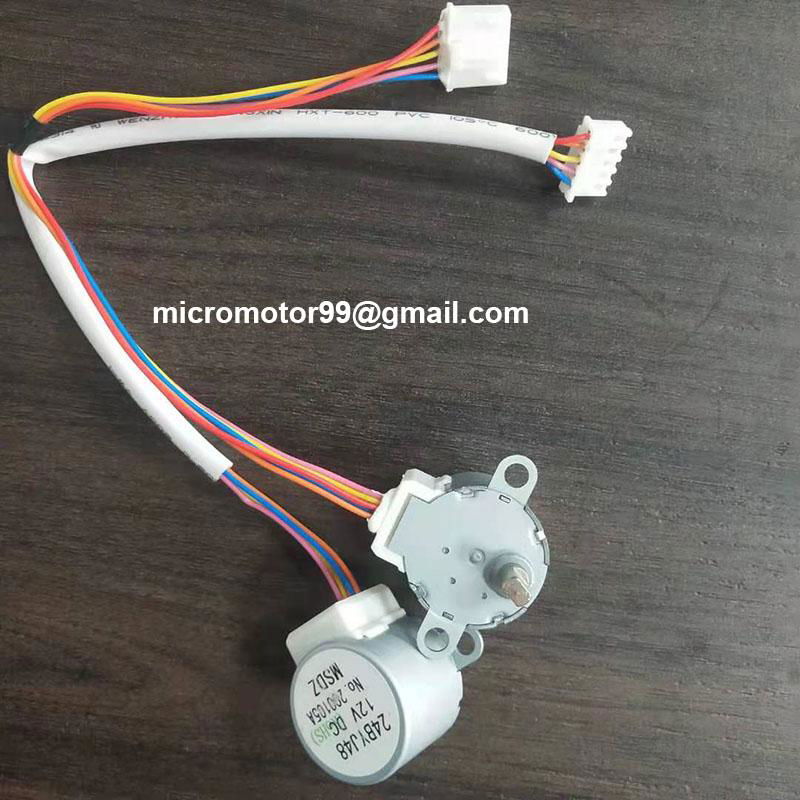 Byj Series 28byj48 Speed-Down Stepper Motor for Air Condition and Home-Appliance