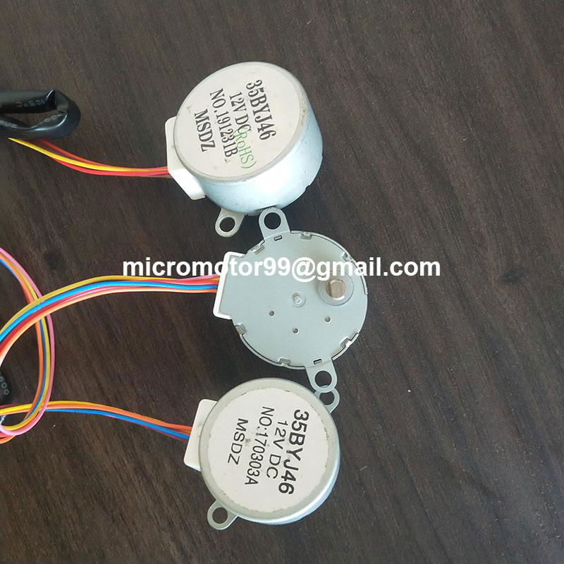 Micro 7.5 Degree Stepping Motor Mini 35byj46 Stepping Motor for TV Monitor 5