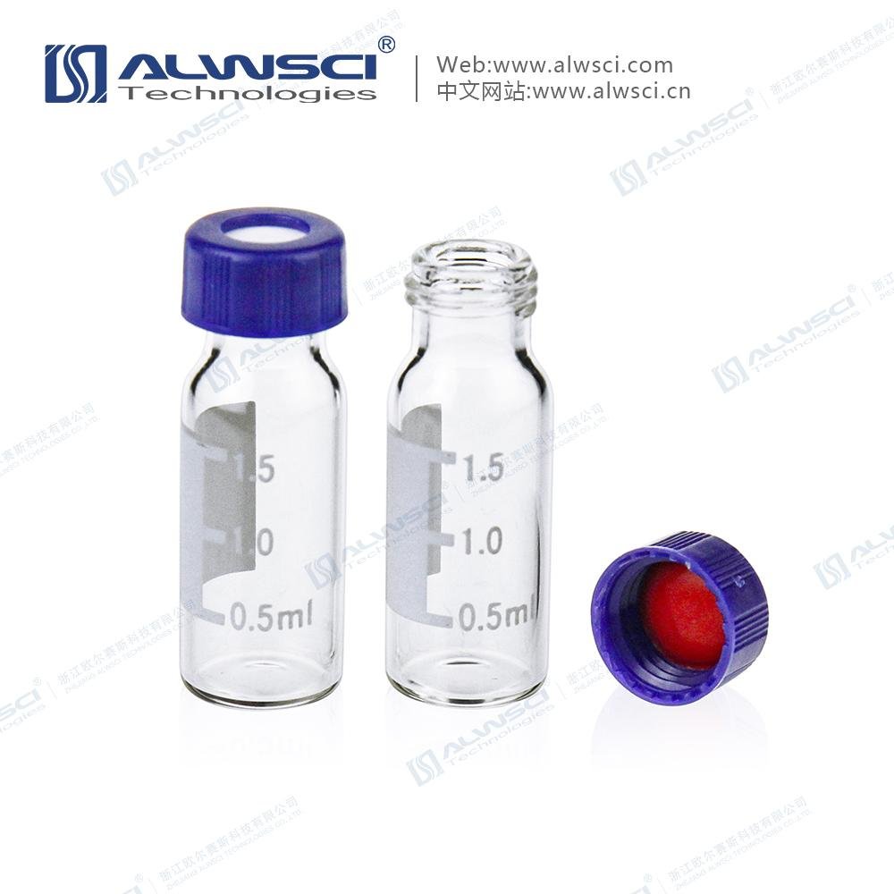 9-425透明2mL样品瓶液相气相9mm广口进样瓶