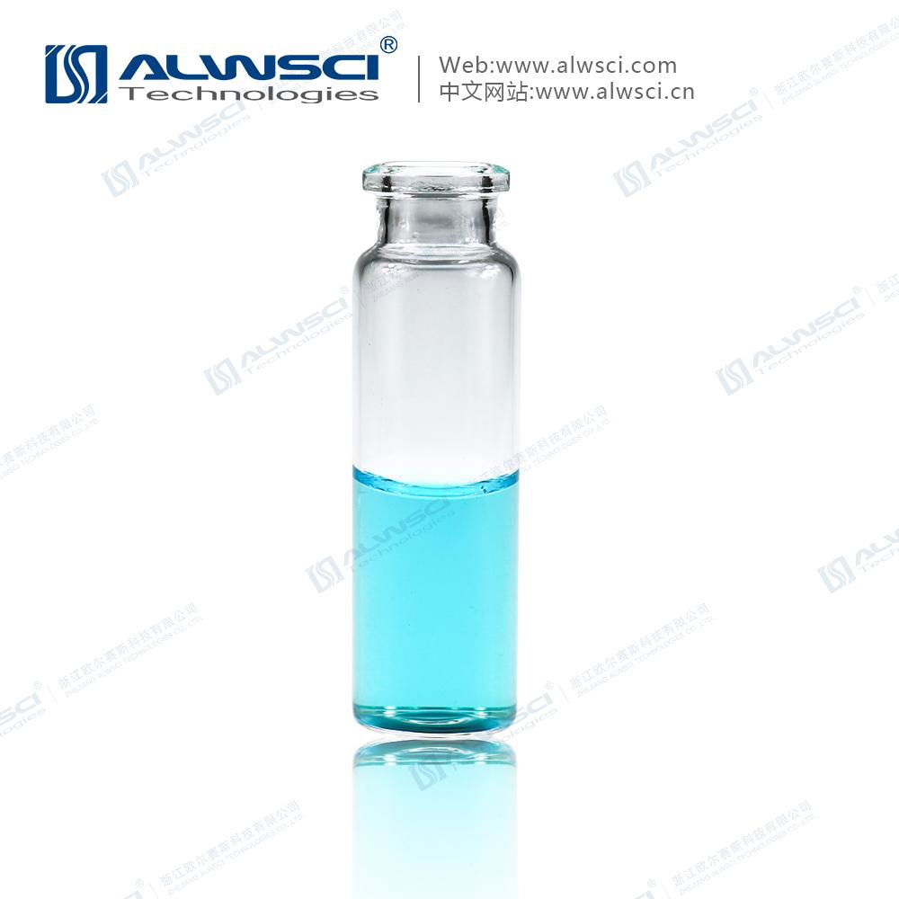 ALWSCI Headspace 20mL GC Crimp Top Vial