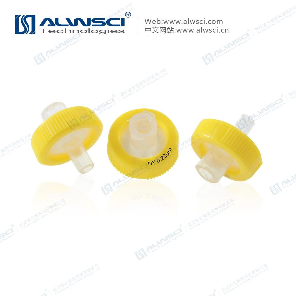 Labfil Yellow Nylon Syringe filter 2