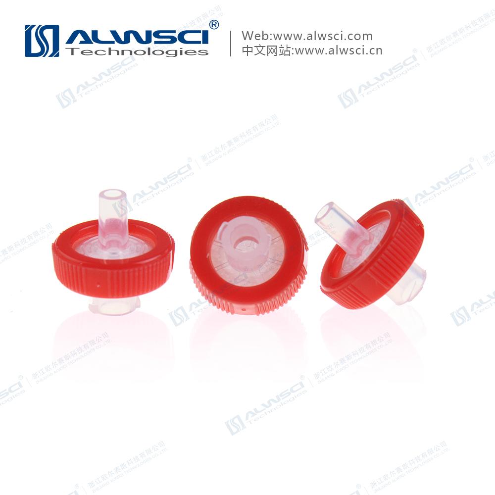Labfil 25mm有机 亲水疏水 PTFE包边滤器  滤头 针式过滤器 3