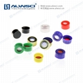 ALWSCI 9mm blue HPLC Bonded Caps with Septa 4