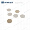 ALWSCI 20mm Aluminum Cap with PTFE septa for GC Headspace Vial 3