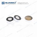 ALWSCI 20mm Aluminum Cap with PTFE septa for GC Headspace Vial