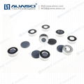 ALWSCI 20mm Aluminum Crimp Caps for GC Vials