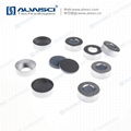 ALWSCI 20mm Aluminum Crimp Caps for GC Vials