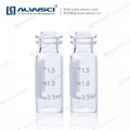 ALWSCI Autosampler Glass 2ml Snap Vials with Caps