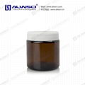 ALWSCI 100mL to 1000mL Amber Wide Mouth Soil Sampling Jars