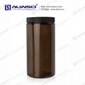 ALWSCI 100mL to 1000mL Amber Wide Mouth Soil Sampling Jars